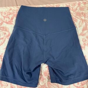 lululemon athletica Women's Navy Bike Shorts